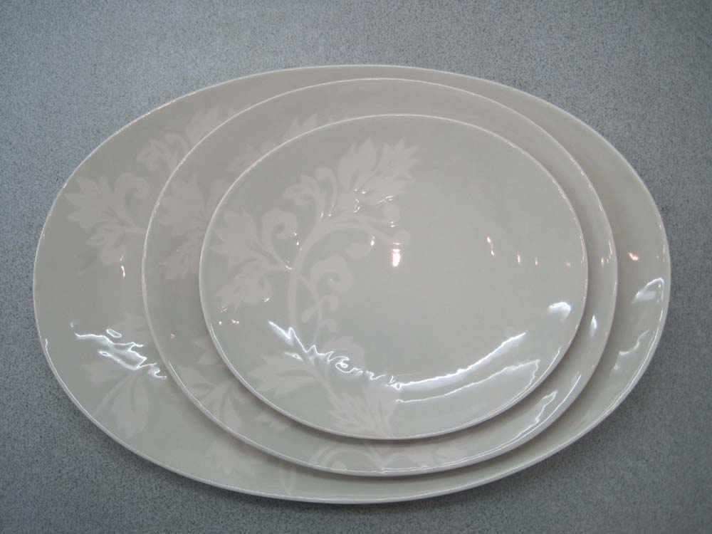 ceramic hand-painted plates