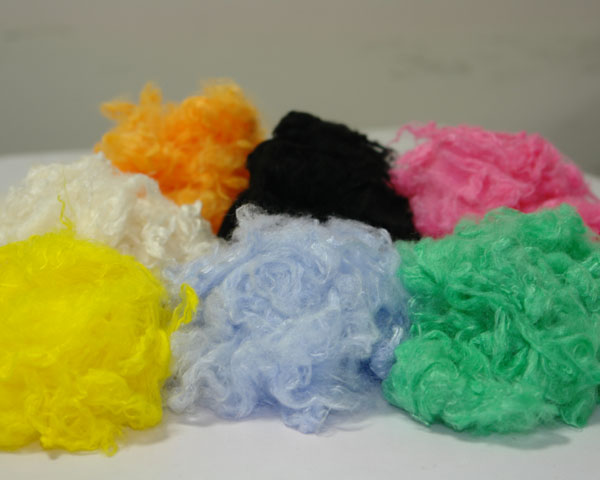 dyed viscose staple fiber