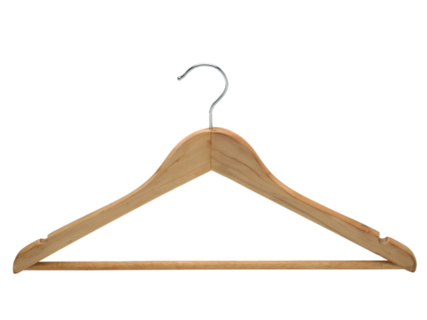 wooden hanger