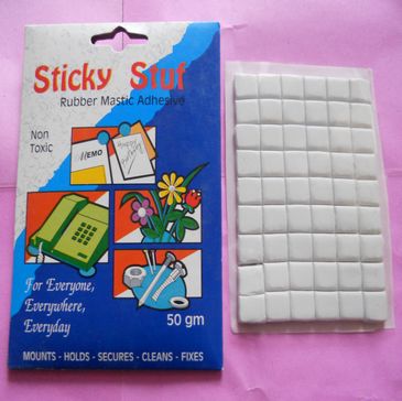 blutack glue tack sticky stuff resuable adhesive tack multi-purpose ad