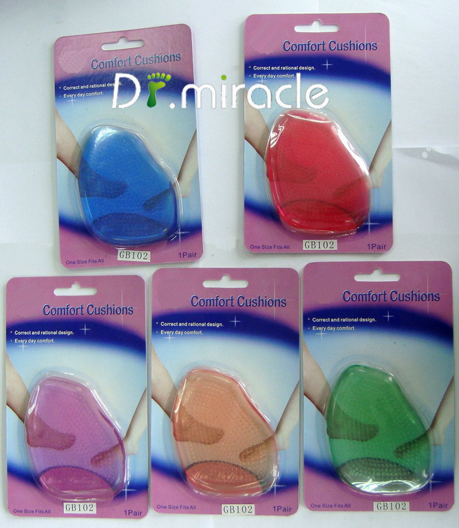 Silicone Gel Cushion insole foot care shoes pads