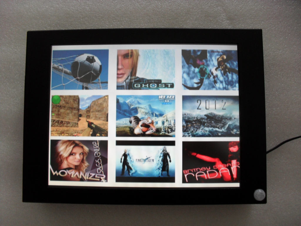 Touch Screen LCD Advertising Player