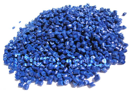 Recycled Polypropelene (PP) Plastic Pellets (Blue)