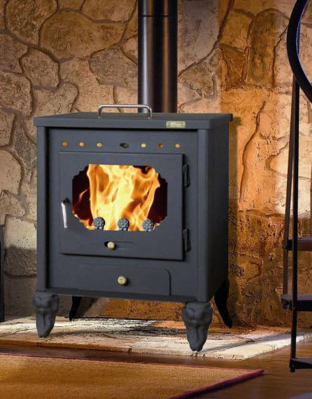 wood burning steel stove