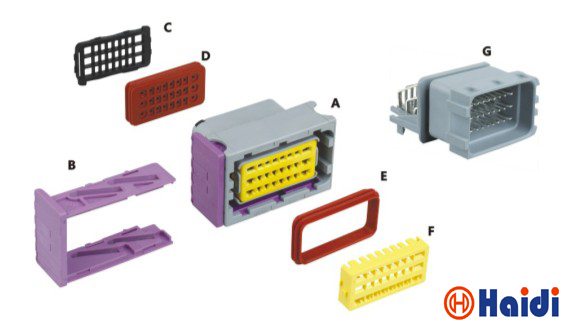 waterproof connector: ECU-24 pin