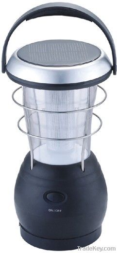 solar lantern with hand crank