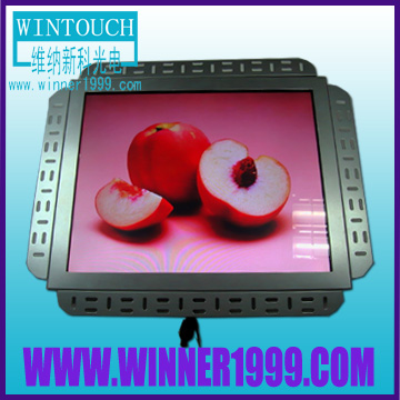 19'' open frame lcd monitor with IR touch screen