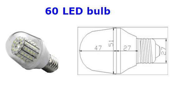 LED Bulb 60SMD