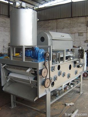 Belt filter press