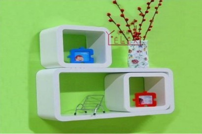 mouth shape shelf(3 pieces)