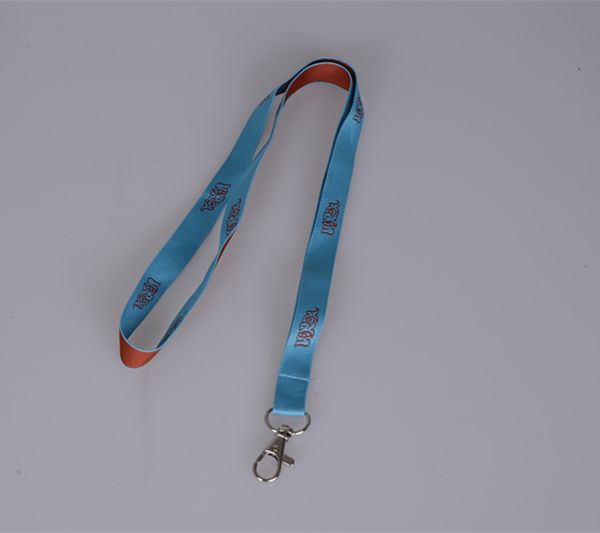 Flat polyester woven lanyards, woven jacquard neck lanyards,embroidered logo woven lanyards for corporate gifts,