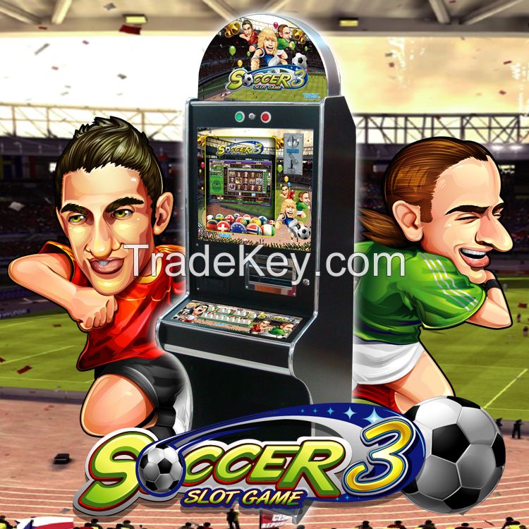TSK Taiwan Arcade Video Game Machine: Soccer 3 (VIP/ABS)