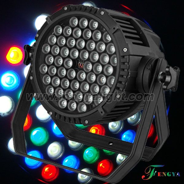 54x3w rgbw outdoor led par can stage light