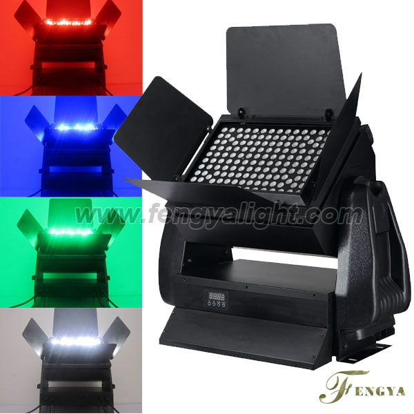 144x3W rgbw led city color outdoor lighting