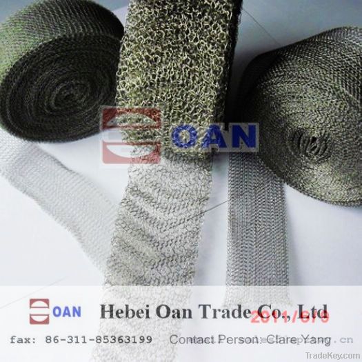 knitted wire mesh/ knitted wire mesh gasket