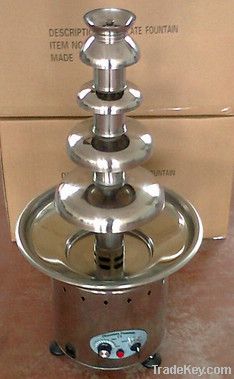 5 tiers 86 cm stainless steel chocolate fountain