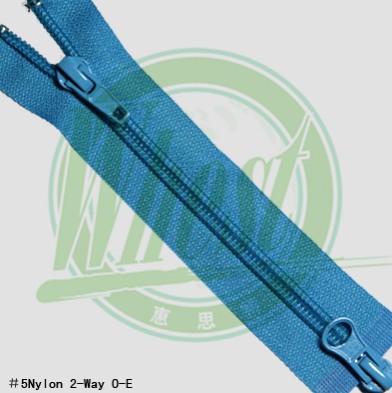 coil nylon zippers