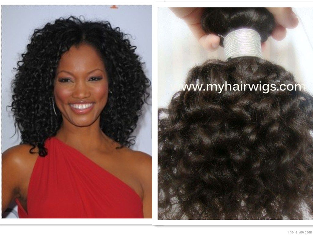 Indian Human Hair Tight Curly Wavy