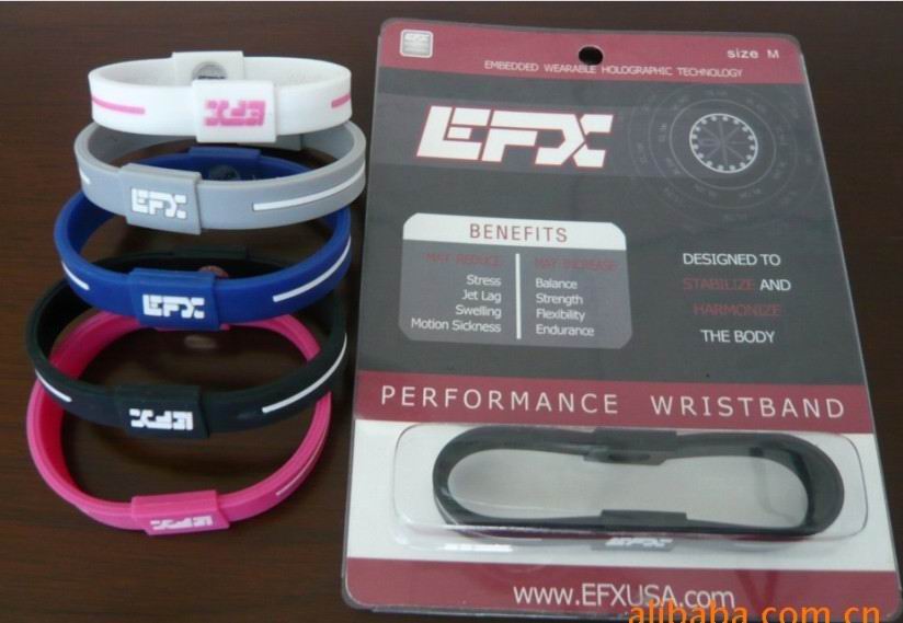 Fashion EFX silicone bracelet