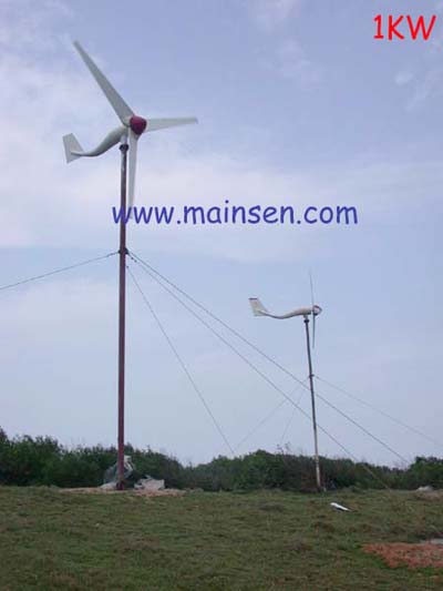 1KW wind turbine