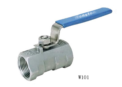 1PC Standard Bore 1000psi Stainless Steel Threaded End Ball Valve (W10