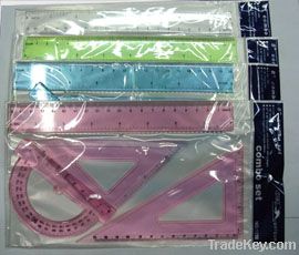 30cm ruler set