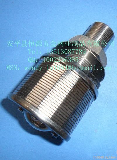 Welded wedge wire  stainless steel 316 screen nozzles