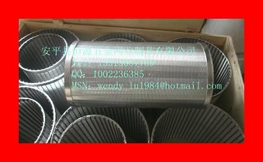 HY-001 wedge wire cylinder water well screen