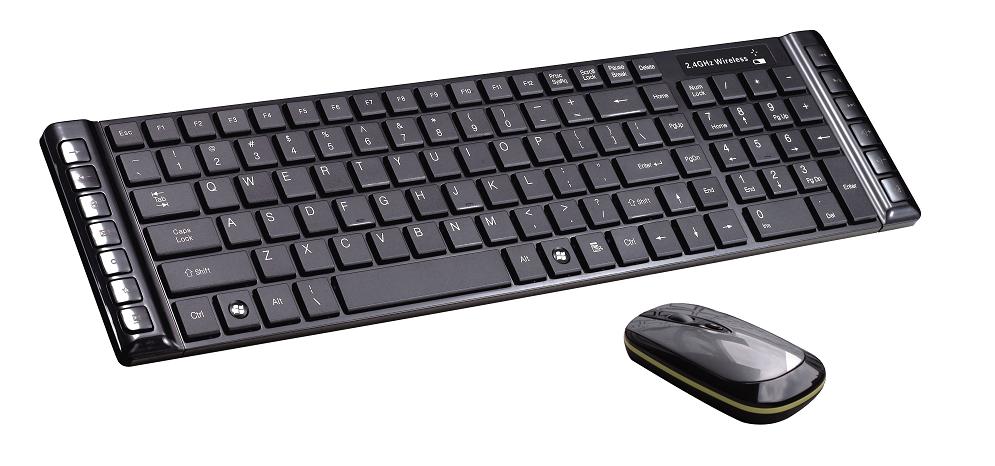 2.4G wireless keyboard and mouse combo