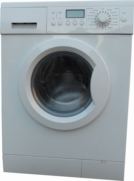 Automatic front loading washing machine