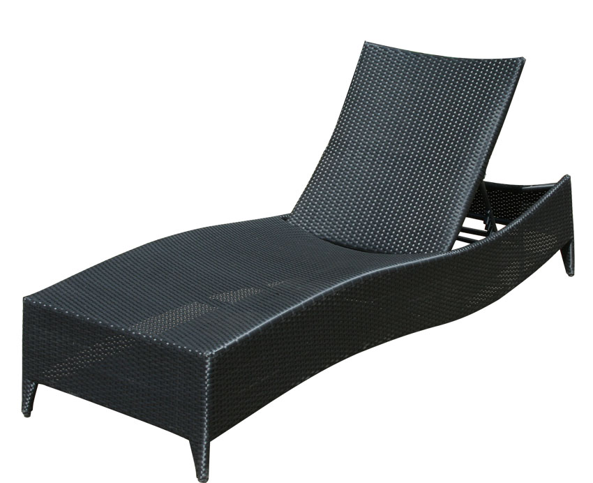 Rattan outdoor furniture/Rattan Chaise Lounge set