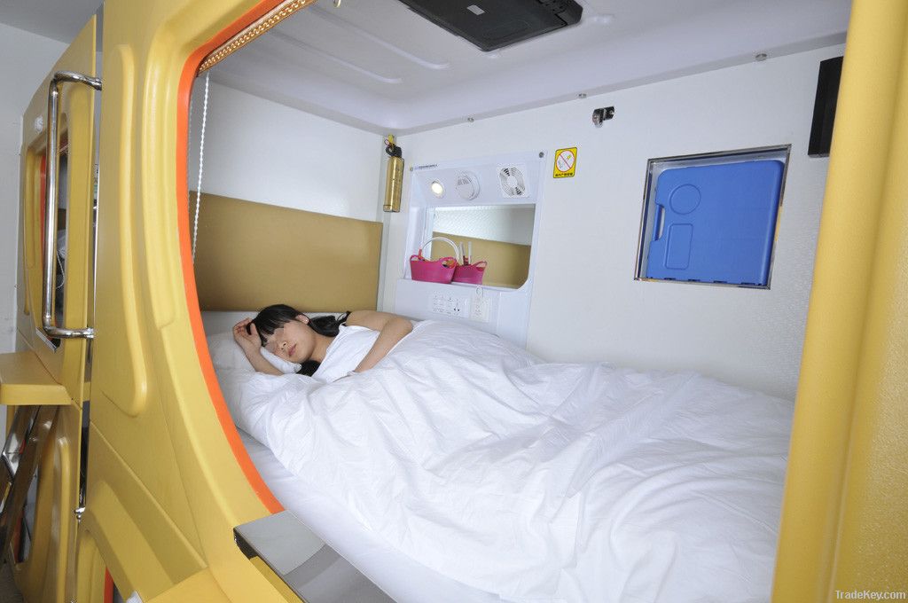 Popular capsule mini bed room sleep box for hotel furniture equipment