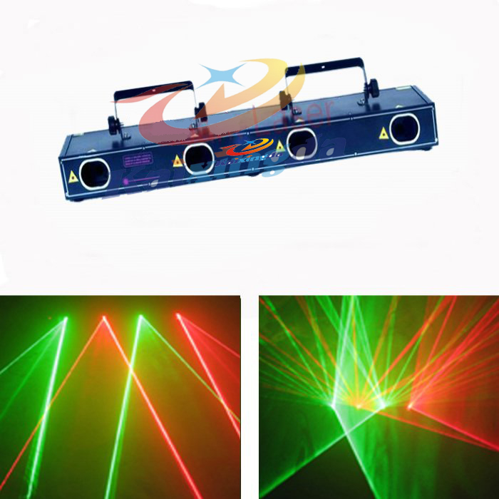 2010 New Double Head Red+Green Disco Laser Light