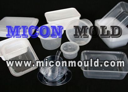 food container mold, thin wall mould
