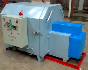 Shuttle type rotomolding machine-2