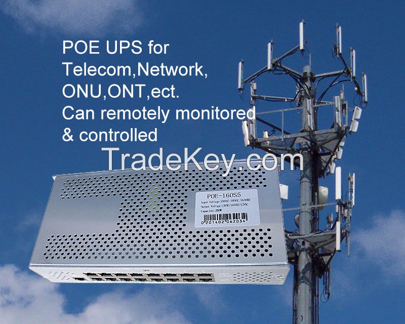 POE DC UPS for Network, Telecom, CCTV, Router