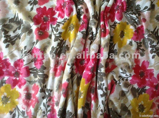 T/R Printed Jersey Fabric