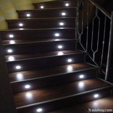 Exterior Recessed LED Stair Light Set of 6  (SC-B101B)