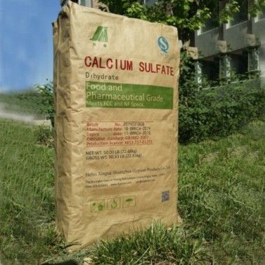 food additive calcium sulfate