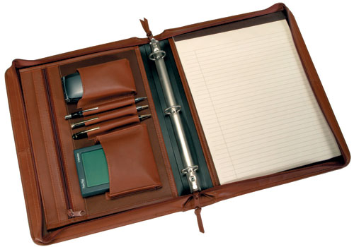 Sell leather conference folder