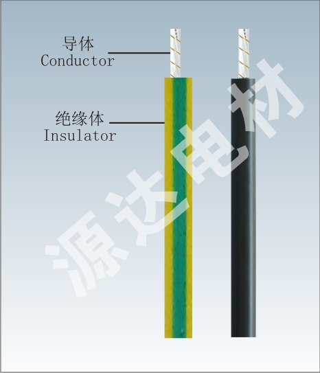 silicone rubber insulated electric heating cable /  heating wire