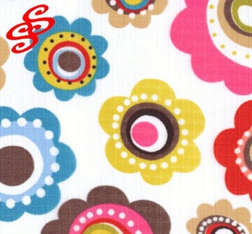 100% polyester printed taffeta fabric