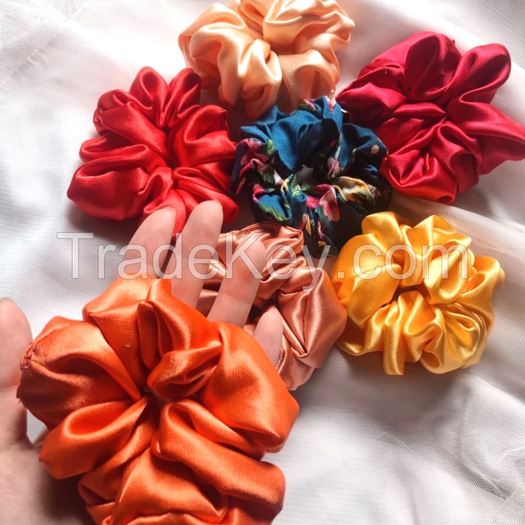 Silk Hair Scrunchies/Hair Ties