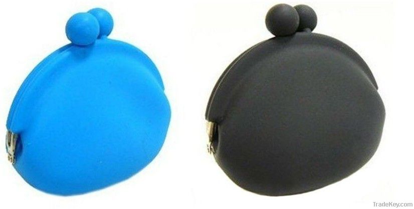 silicone rubber change purse