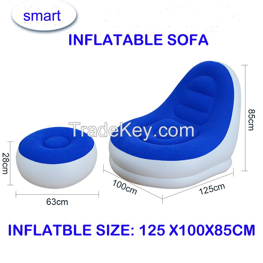 Relax in Style: The Inflatable Lazy Sofa â€“ Luxury Seating, Anytime, Anywhere!