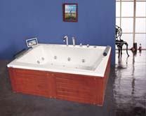 Massage bathtub, Bathtub