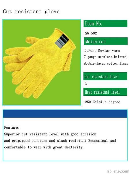 Aramid Cut Resistant Glove