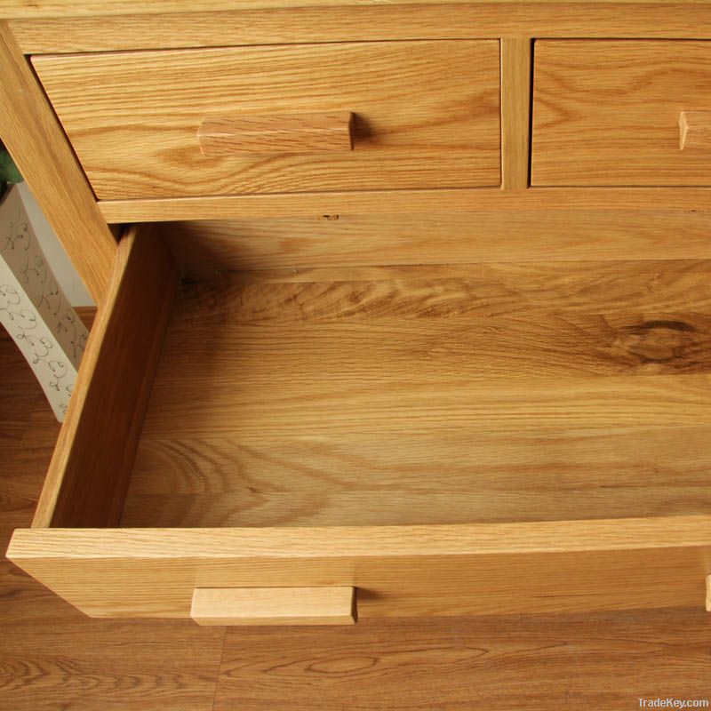 Solid Oak Bedroom Chest of Drawers