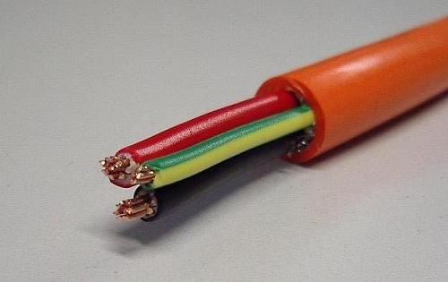 Orange Circular cable