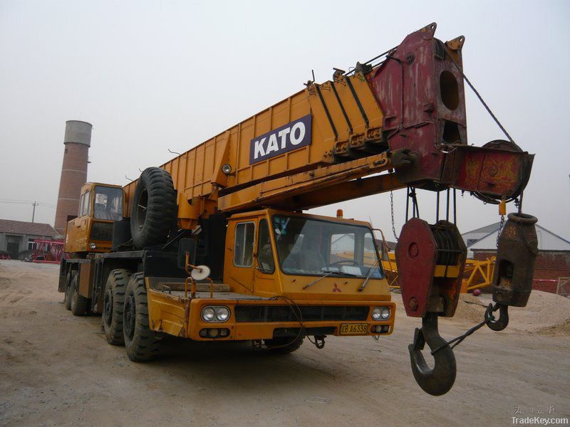 markør schweizisk Stræbe Kato Fully Hydraulic Truck Crane 80 Ton By Shanghai Yukun Machinery Co.,  Ltd.,